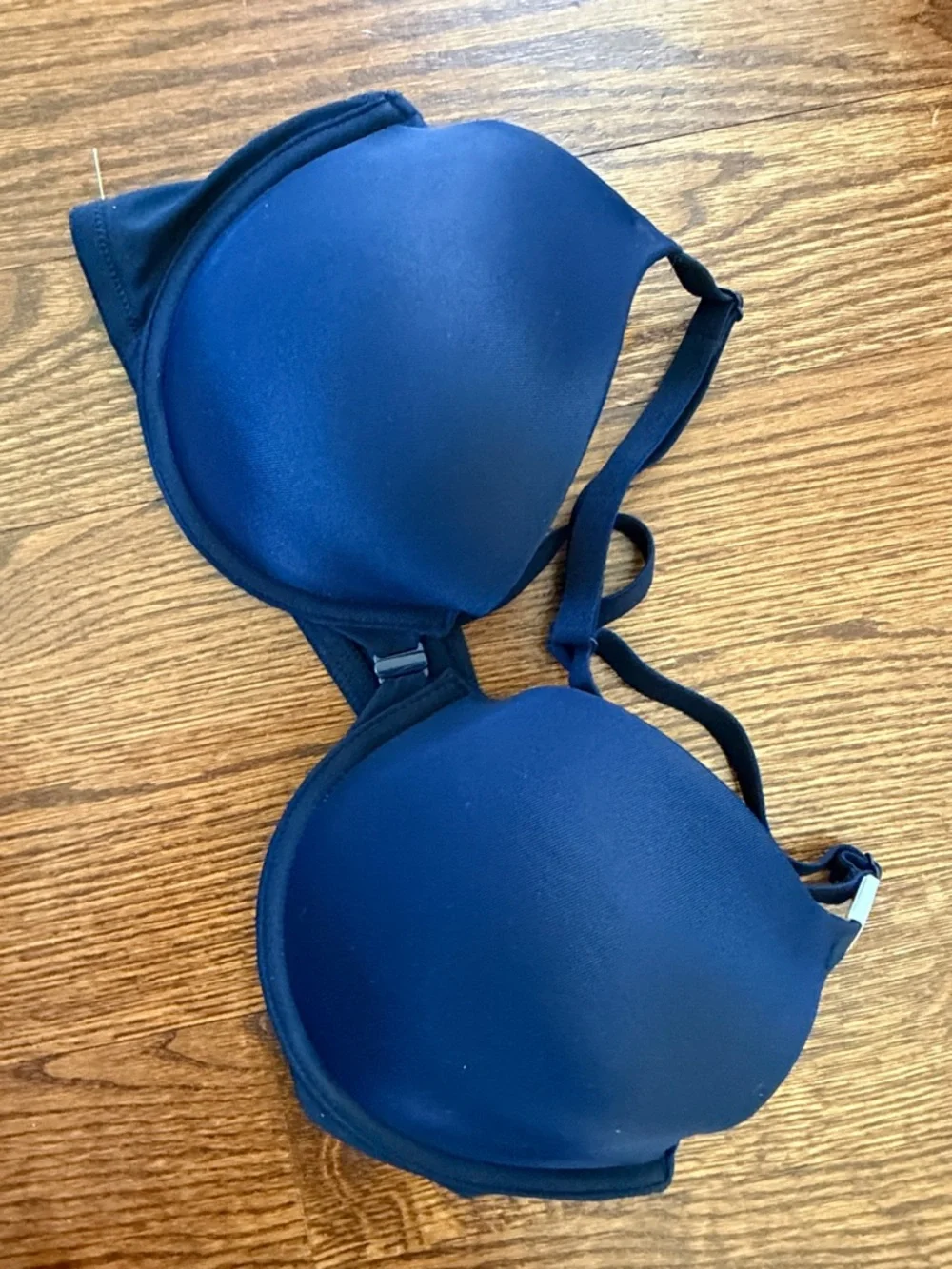 PINK Victoria's Secret Navy Blue Lined Bra - Picture 5 of 5